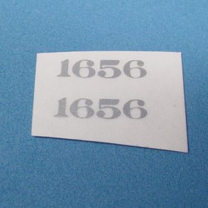  Lionel Train Part 1656-ADS Silver Letter Adhesive Decal | Lionel Train Parts, Lionel Train Repair Parts and Lionel Train Replacement Parts in stock.