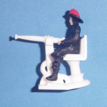  Lionel Train Parts 52-26 Fireman Figure with 52-7 White Seat | New Old Stock, Reproductions, Rebuilt and Used Lionel Train Parts in stock for fast shipping. 