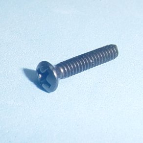  Lionel Train Part 6-32 X 3/4" Black Phillips Oval Head Screw | New Old Stock, Reproductions, Rebuilt and Used Lionel Train Parts in stock for fast shipping.