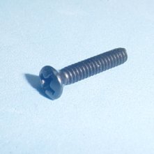 Lionel Train Part 6-32 X 3/4" Black Phillips Oval Head Screw | New Old Stock, Reproductions, Rebuilt and Used Lionel Train Parts in stock for fast shipping.