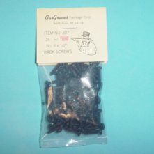  GarGraves No.4 X 1/2" Phillips Pan Head Black Screw | New Old Stock, Reproductions, Rebuilt and Used Lionel Train Parts in stock for fast shipping. 