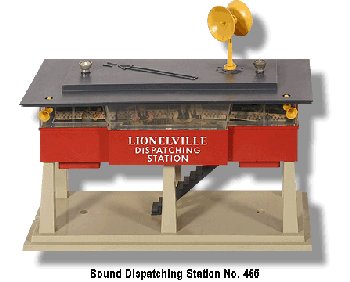 Lionel Train 465 Sound Dispatching Station