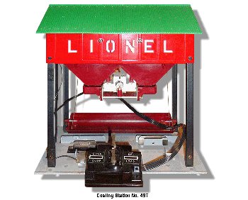 Lionel Train 497 Coaling Station